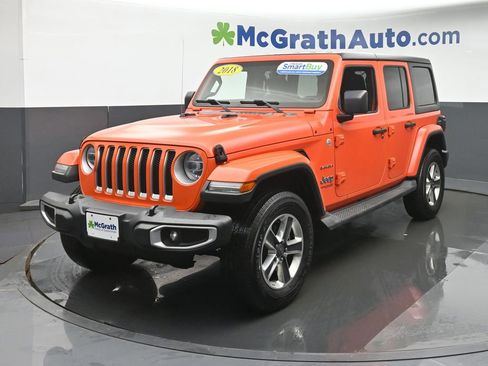 Used 2018 Jeep Wrangler Unlimited Sahara w/ Dual Top Group image 16