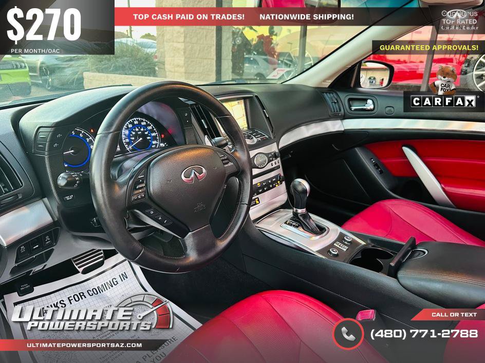 Used 2014 INFINITI Q60 IPL RWD image 56