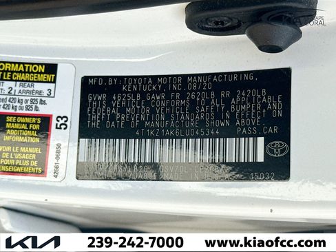 Used 2020 Toyota Camry XSE w/ Driver Assist Package image 43