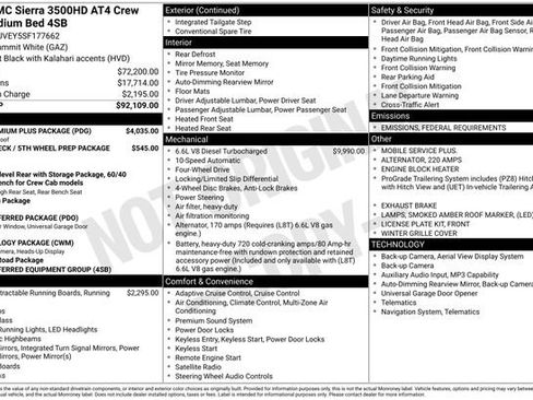 Used 2025 GMC Sierra 3500 AT4 w/ AT4 Premium Plus Package image 42