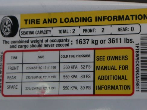Used 2022 Ford E-Transit Medium Roof RWD image 48