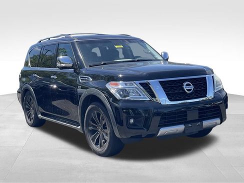 Used 2017 Nissan Armada Platinum w/ Interior Lighting Package AWD/4WD image 3