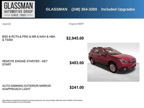 Used 2019 Subaru Outback 2.5i Premium image 5