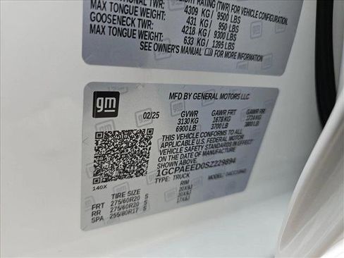 New 2025 Chevrolet Silverado 1500 LTZ image 20