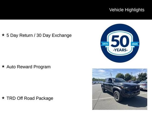 Used 2025 Toyota Tacoma TRD Off-Road AWD/4WD image 5