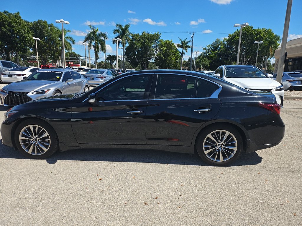 Used 2023 INFINITI Q50 Luxe w/ Cargo Package RWD image 8