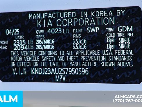 Used 2025 Kia Soul LX FWD image 54