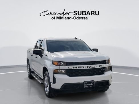 Used 2021 Chevrolet Silverado 1500 Custom w/ LPO, Dark Essentials Package RWD image 1