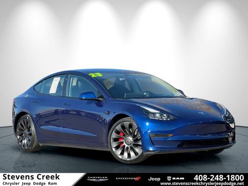Used 2023 Tesla Model 3 Performance image 1