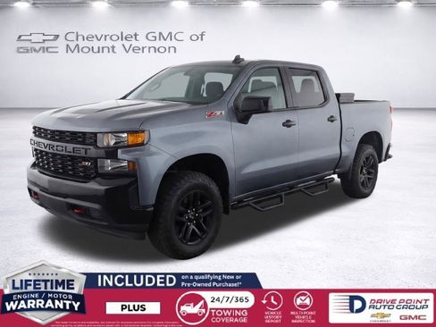 Used 2020 Chevrolet Silverado 1500 Custom Trail Boss w/ Infotainment Package AWD/4WD image 1