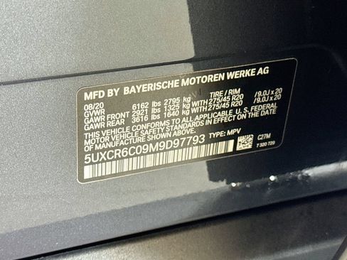 Used 2021 BMW X5 xDrive40i w/ Convenience Package AWD/4WD image 38
