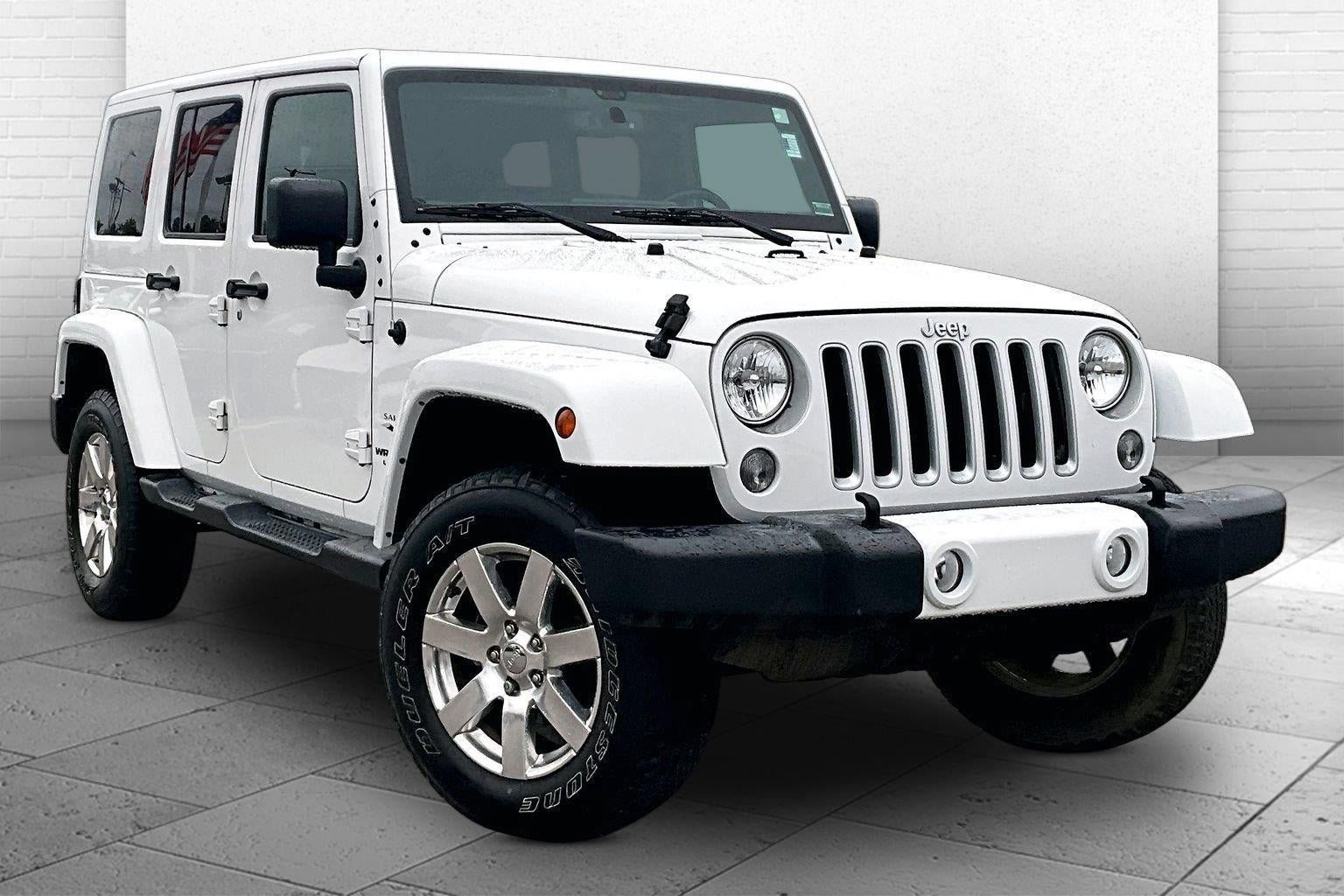 Used 2016 Jeep Wrangler Unlimited Sahara w/ Connectivity Group AWD/4WD image 1