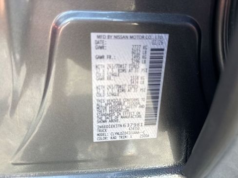 Used 2026 Nissan Frontier PRO-4X AWD/4WD image 62