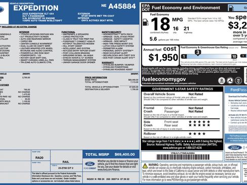 Used 2022 Ford Expedition XLT AWD/4WD image 4