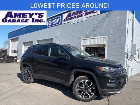 Used 2022 Jeep Compass Limited w/ Sun and Sound Group AWD/4WD image 1