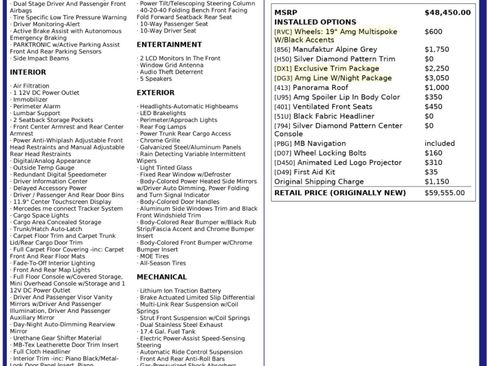 Used 2025 Mercedes-Benz C 300 Sedan w/ AMG Line w/ Night Package image 59