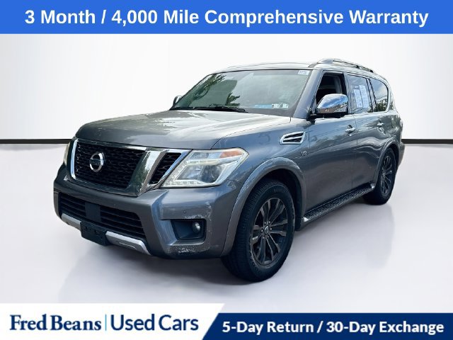 Used 2017 Nissan Armada Platinum w/ Captain Seat Package AWD/4WD image 3