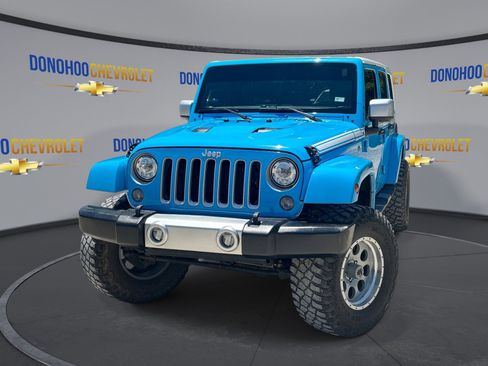 Used 2017 Jeep Wrangler Unlimited Sahara w/ Quick Order Package 24E Chief AWD/4WD image 4