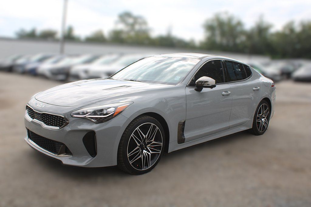 Certified 2023 Kia Stinger GT2 w/ Red Interior Color Package RWD image 15