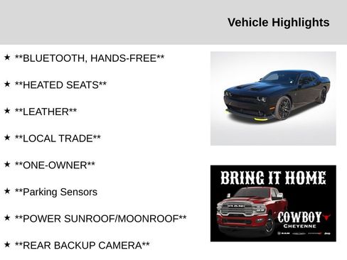 Used 2023 Dodge Challenger SRT Hellcat RWD image 2