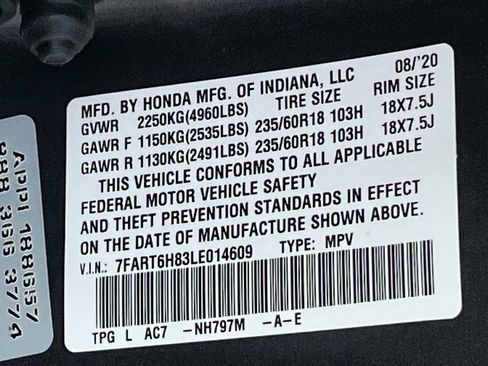 Used 2020 Honda CR-V EX-L image 32