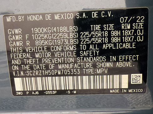 Used 2023 Honda HR-V Sport image 17