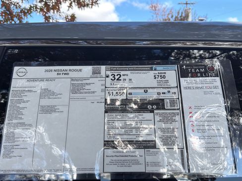 New 2026 Nissan Rogue SV image 12