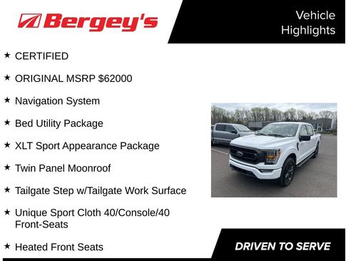 Certified 2023 Ford F150 XLT w/ Equipment Group 302A High image 5