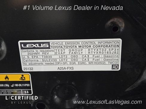 Certified 2024 Lexus NX 350h AWD w/ Vision Package image 29