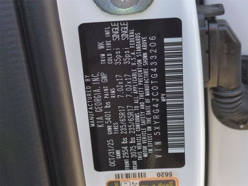 New 2026 Kia Sorento LX image 32