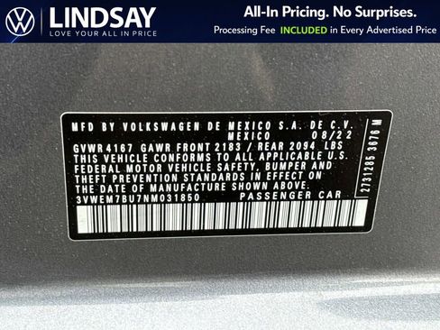 Used 2022 Volkswagen Jetta SE FWD image 26