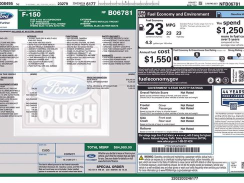 Used 2022 Ford F150 Limited image 11