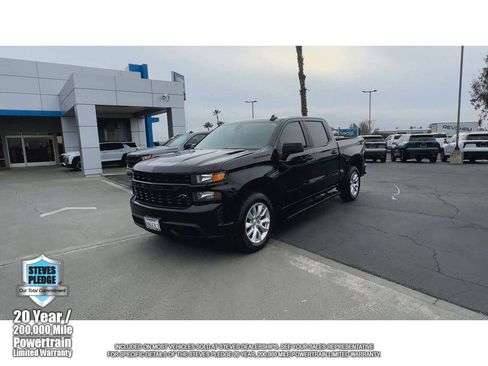 Used 2022 Chevrolet Silverado 1500 Custom w/ LPO, Dark Essentials Package image 5
