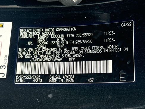 Used 2022 Lexus RX 450hL AWD w/ Premium Package image 22