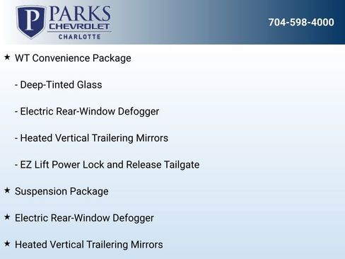 New 2026 Chevrolet Silverado 2500 W/T w/ WT Convenience Package image 7
