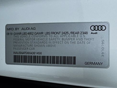 Used 2019 Audi A5 2.0T Premium w/ Convenience Package AWD/4WD image 27