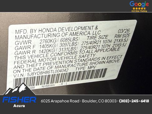 New 2026 Acura MDX Type S image 31