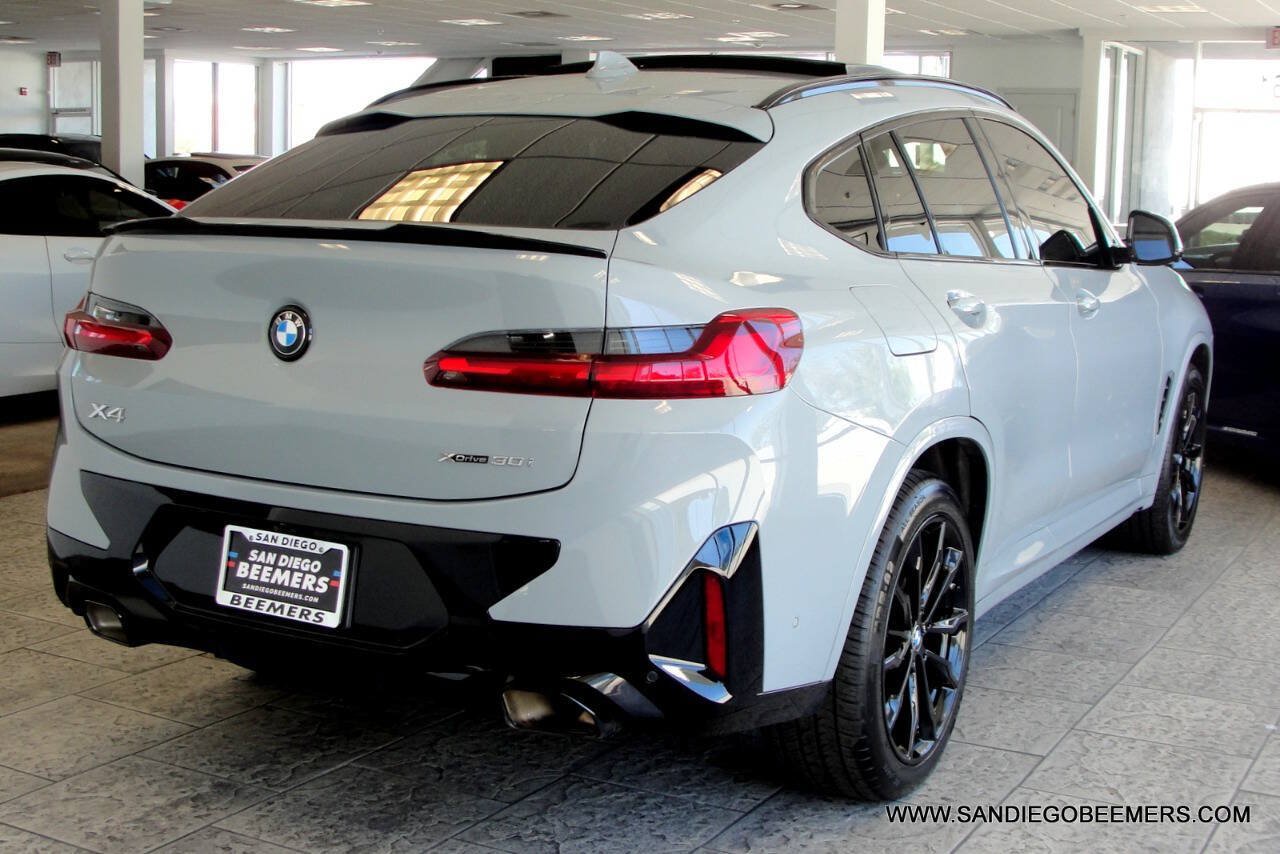 Used 2024 BMW X4 xDrive30i w/ Premium Package AWD/4WD image 65