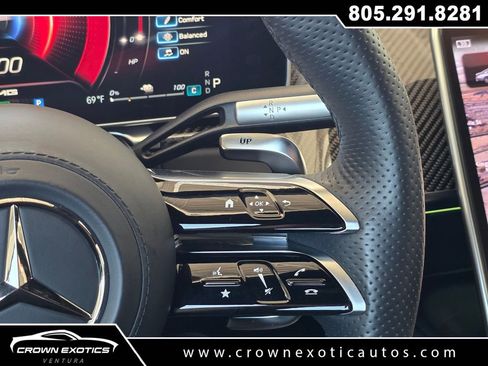 Used 2024 Mercedes-Benz S 63 AMG S w/ Carbon Fiber Exterior Package image 36