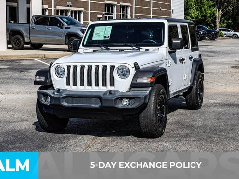 Used 2021 Jeep Wrangler Unlimited Sport image 4