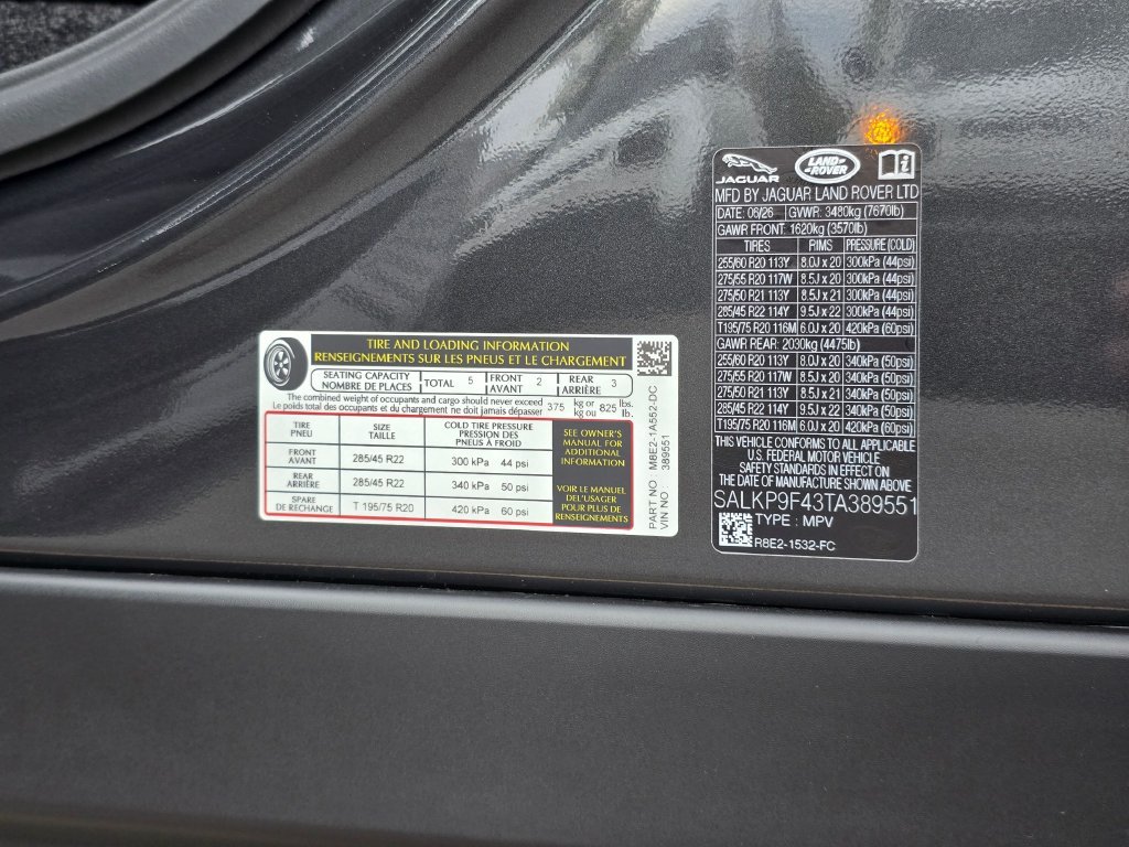New 2026 Land Rover Range Rover SE AWD/4WD image 37
