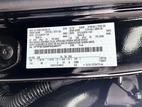 Used 2023 Ford F150 XLT w/ Equipment Group 302A High image 33