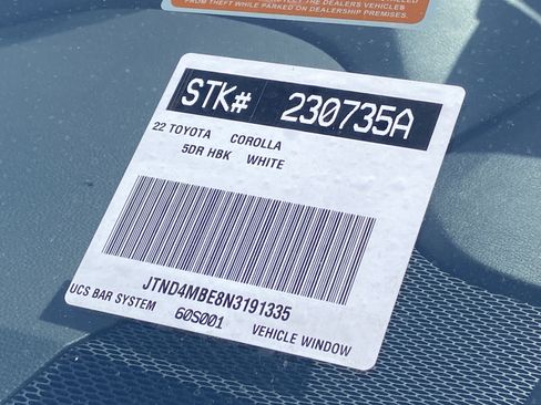 Certified 2022 Toyota Corolla SE FWD image 31