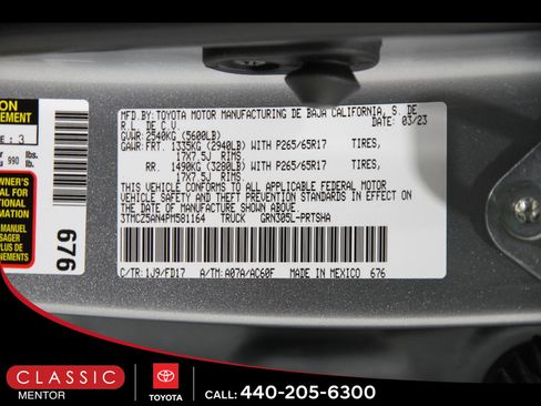 Certified 2023 Toyota Tacoma TRD Sport AWD/4WD image 22
