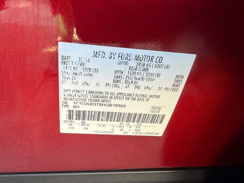 Used 2017 Ford Explorer Sport w/ Equipment Group 401A AWD/4WD image 15