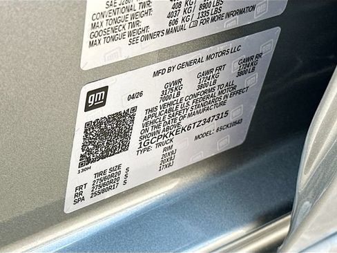 New 2026 Chevrolet Silverado 1500 LT AWD/4WD image 34