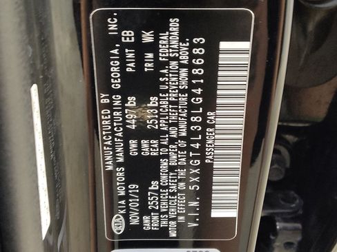 Used 2020 Kia Optima S w/ S Panoramic Sunroof Package FWD image 33