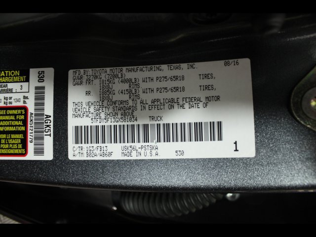Used 2016 Toyota Tundra SR5 w/ TRD Off Road Package AWD/4WD image 26