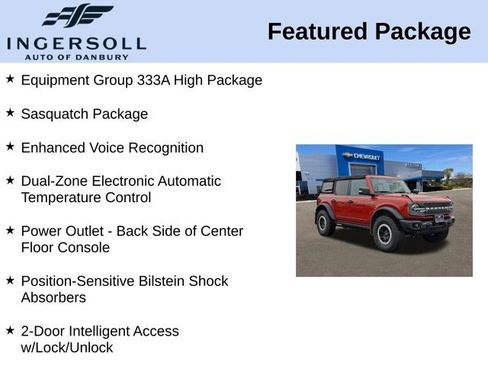 Used 2022 Ford Bronco Badlands w/ Sasquatch Package image 8
