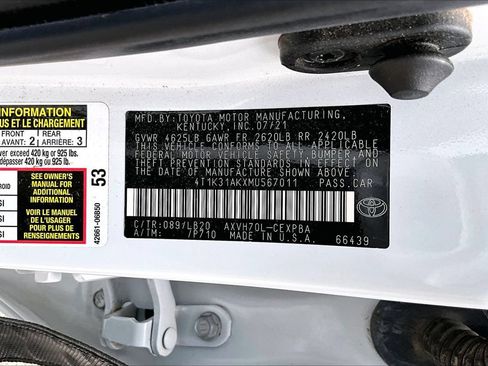 Used 2021 Toyota Camry XSE w/ Cold Weather Package FWD image 16